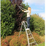 Niwaki Driepoot Tuinladder 180 cm Snoeiladder Tripod Ladder - Plukladder