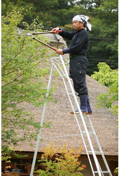 Niwaki Driepoot Tuinladder 360 cm Snoeiladder Tripod Ladder - Plukladder NW03600