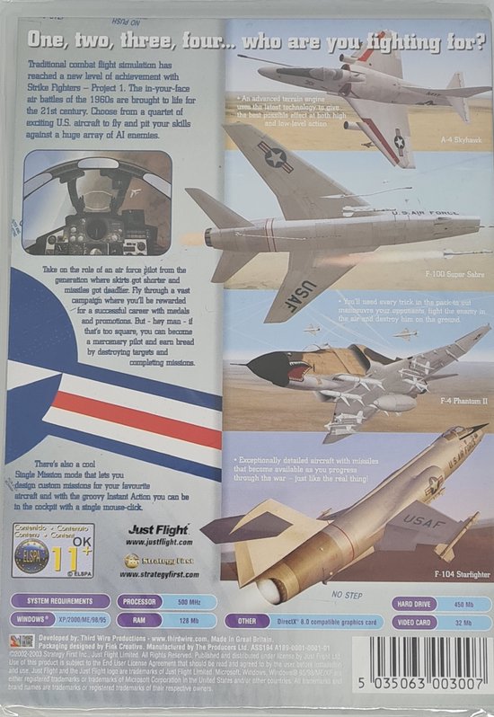 Project 1 Strike Fighters -PC