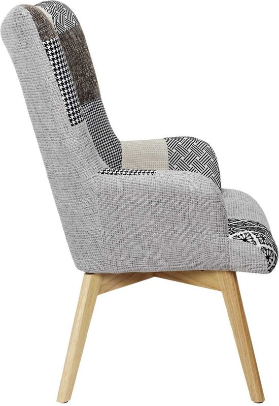 Patchwork Fauteuil Armleuning