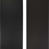 Ecoyogi PRO GRIP Yogamat Extra lang (214 x 68 x 0,42 cm) - Antraciet - 100% Natuurrubber en Vochtabsorberende PU Top Laag | Geweldige veerkracht | Onder alle omstandigheden een stevige grip | Geschikt voor Hot, Bikram, Vinyasa, Flow en Ayenger Yoga