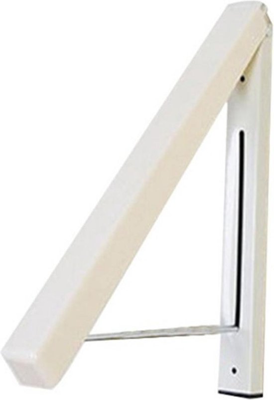 Kledingrek Inklapbaar - Creme wit - Ruimtebesparende Kledinghanger - Kapstop Inklapbaar - Inklapbare Kapstokken - Droogrek voor kleding - Kledingorganizer