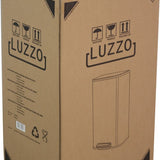Luzzo® Nevada Pedaalemmer 30 liter - Prullenbak Mat RVS
