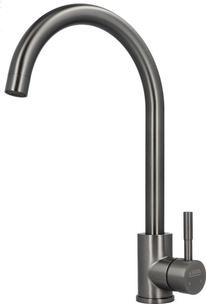 Luzzo® Iseo Mengkraan Wastafel – Gun Metal – Moderne Badkamerkraan