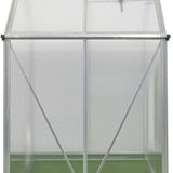 Westmann Aluminium kas Flora 64 - Zilver - 132x190x201cm