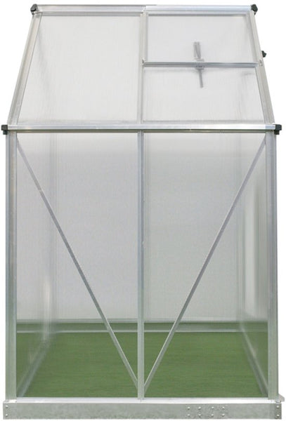 Westmann Aluminium kas Flora 64 - Zilver - 132x190x201cm