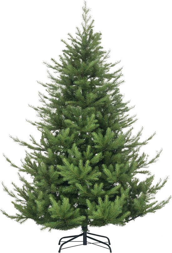 Kunstkerstboom met realistische uitstraling - 180 cm - Ø136 cm