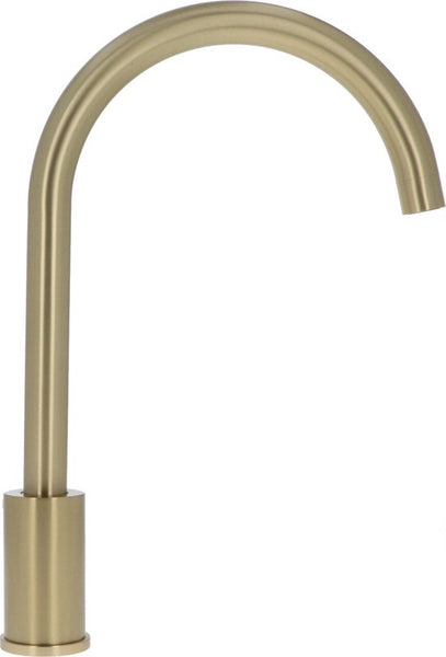 Luzzo® Iseo Mengkraan Wastafel – Brushed Gold – Moderne Badkamerkraan