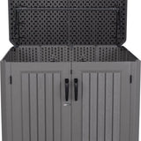 Lifetime® Containerombouw Kunststof voor 2 containers - kliko ombouw
