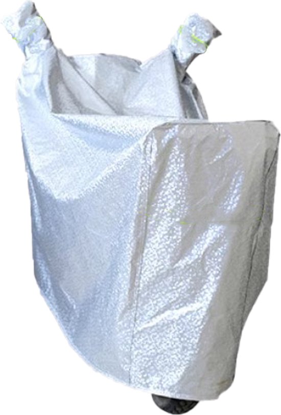 Scooterhoes Waterafstotend - Zilver met Reflectie - Universeel - Scooterhoes voor Fietsspiegels - Scooterhoes Buiten