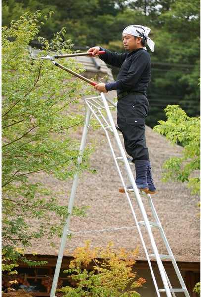 Niwaki Driepoot Tuinladder 360 cm Snoeiladder Tripod Ladder - Plukladder NW03600