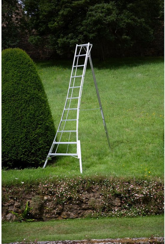 Niwaki Driepoot Tuinladder 330 cm Verstelbaar/ Snoeiladder Tripod Ladder