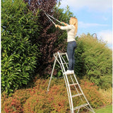 Niwaki Driepoot Tuinladder 180 cm Snoeiladder Tripod Ladder - Plukladder