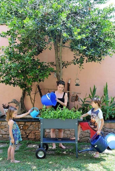 Herstera Garden® Plantenbak Barcelona HG08933901 - Verhoogde Moestuin - Antraciet