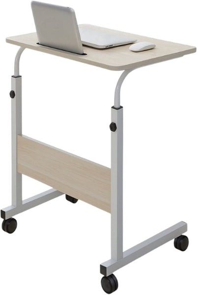 Laptoptafel op Wielen - In Hoogte Verstelbaar
