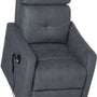 Elektrische Relax fauteuil met opstahulp en ligfunctie - Grijs