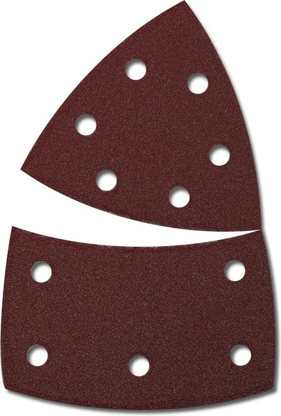 Rodopi® 100x Korrel Multi-Schuurpapier Driehoek 105x152 - Industrieel