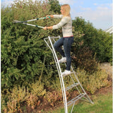 Niwaki Driepoot Tuinladder 180 cm Snoeiladder Tripod Ladder - Plukladder