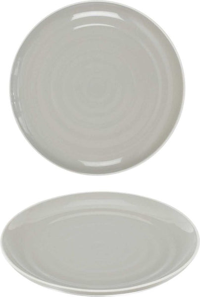 6 persoons 18-delig servies Aardewerk Bi-Color