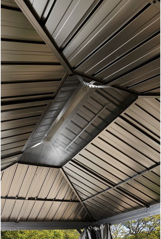 Sojag Paviljoen Pergola Messina 363x483x307 cm - Antraciet