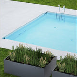 Herstera Garden® Plantenbak HG08978802 - Moestuin - 150x100x25 cm - Antraciet
