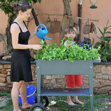 Herstera Garden® Plantenbak Barcelona HG08933901 - Verhoogde Moestuin - Antraciet