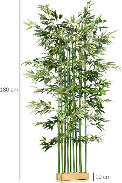 Kunstplant Bamboe Roomdivider 180 cm Hoog - Groen