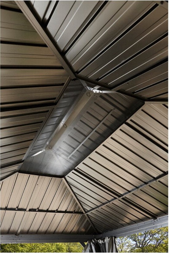 Sojag Paviljoen Pergola Messina 363x483x307 cm - Antraciet