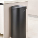 Luzzo® Open Square Prullenbak 50 liter - afvalbak-vuilnisbak -Zwart