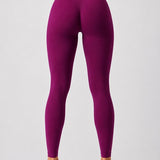 SparkNine Serenafit sportlegging - S - rood - hoge taille - zacht & comfortabel materiaal - tweede huid - stretch - buikcontrole