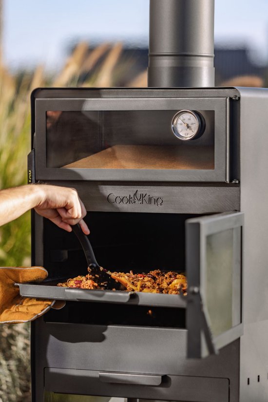 CookKing Tuinhaard Vento - Hoge Kwaliteit Staal - Handgemaakt in Europa - Tuinhaard