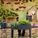 Herstera Garden® Urban Plantenbak HG08901901 - Verhoogde Moestuin - Antraciet