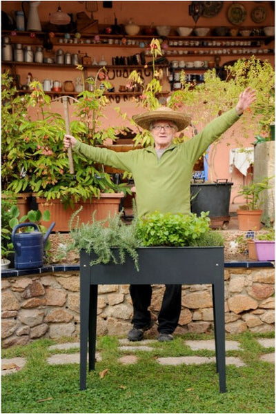 Herstera Garden® Urban Plantenbak HG08901901 - Verhoogde Moestuin - Antraciet