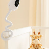 Universele Babyfoon Houder – Flexibele en Draaibare Baby Monitor Beugel – 360° Verstelbare Houder voor Babyfoon en Camera – Veilig en Eenvoudig te Monteren aan Bed of Meubel