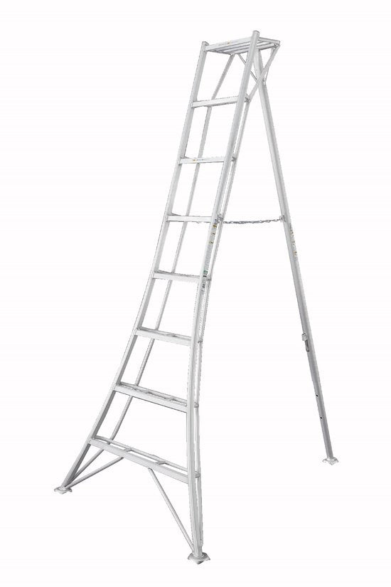 Niwaki Driepoot Tuinladder 240 cm Snoeiladder Tripod Ladder - Plukladder