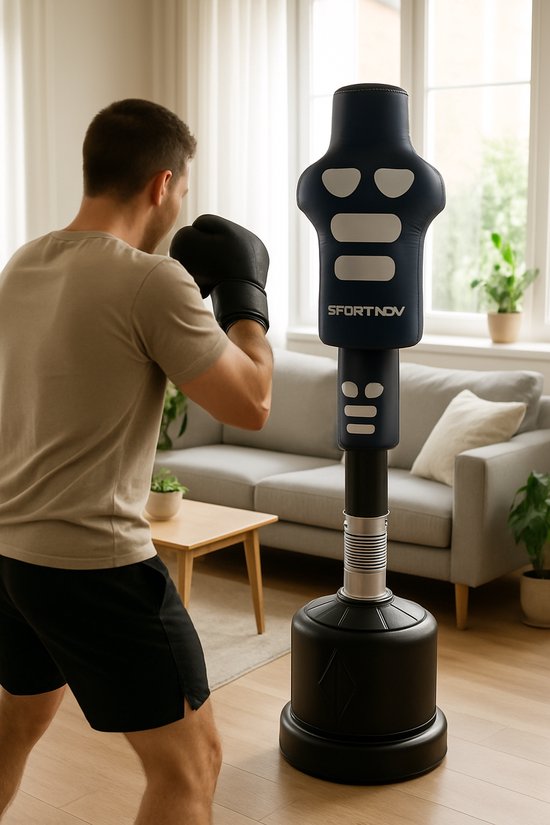 4goodz Staande Bokszak met hitzones - hoogte verstelbaar