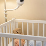 Universele Babyfoon Houder – Flexibele en Draaibare Baby Monitor Beugel – 360° Verstelbare Houder voor Babyfoon en Camera – Veilig en Eenvoudig te Monteren aan Bed of Meubel