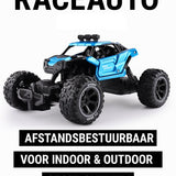 DMG Supply RC Auto - Bestuurbare Auto - Raceauto - Blauw - Binnen en Buiten - 15 km-u - Vanaf 7 Jaar