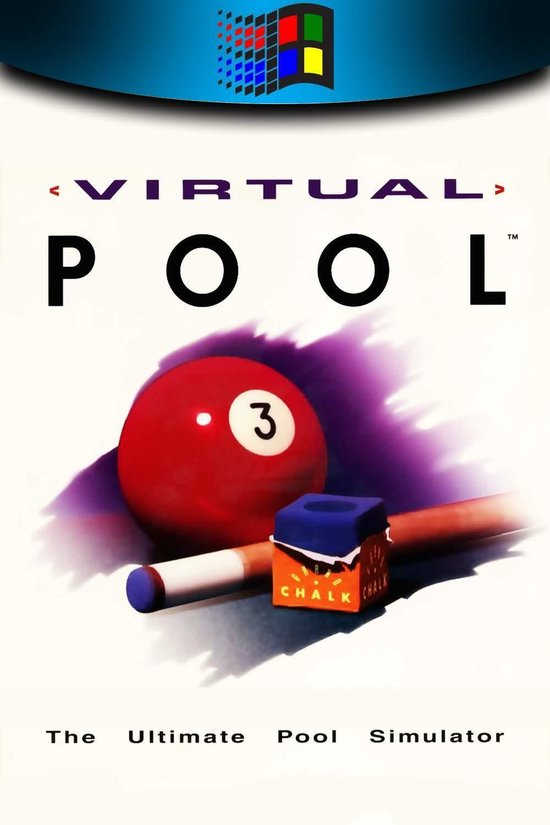 Virtual Pool -Big Box (1996) -PC