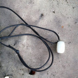 Sasemy - Edelsteen -Melk Kwarts - Edelstenen - Edelsteen Hanger - Edelsteen Ketting - Verjaardag - Cadeau - Moederdag - Sinterklaas cadeau - Kerst cadeau