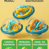 DMG Supply Maze Ball - 150 Levels - Puzzelbal - Breinbreker - Doolhofspel - Reisspel - Ø13 cm
