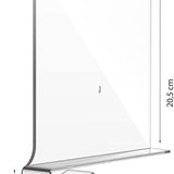 Kastverdelers – 4 stuks – Acryl Plankverdelers voor Kledingkast & Opbergkast – 30 x 20,5 cm – Stevige Schapverdelers – Zonder Boren – Heldere Organizers