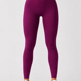 SparkNine Serenafit sportlegging - XS - rood - hoge taille - zacht & comfortabel materiaal - tweede huid - stretch - buikcontrole