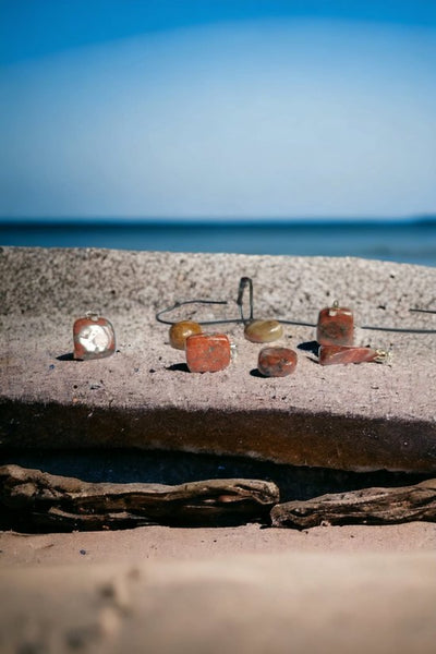 Sasemy - Edelsteen - Jaspis - Rode Jaspis - Edelstenen - Edelsteen Hanger - Edelsteen Ketting - Verjaardag cadeau - Cadeau - Moederdag Cadeau - Vaderdag Cadeau - Sinterklaas cadeau - Kerstcadeau