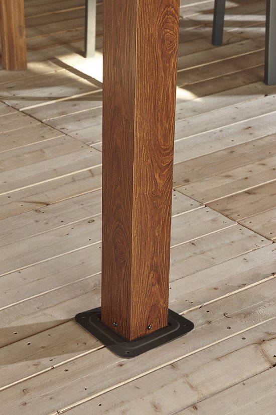 Sojag Paviljoen Valencia 1212 - Pergola SJ05700 - 363x363x310 cm