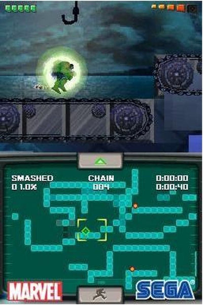 SEGA The Incredible Hulk, NDS