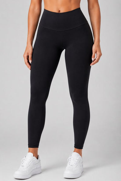SparkNine Pureflow dames sportlegging - extra zachte stof - M - zwart - hoge taille - buikcontrole - booty lift - but crunch - ademend - elastisch