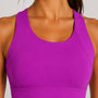 SparkNine Coreshield sportbeha - met ingebouwde pads - M - roze - push-up sport-bh - high impact ondersteuning - push-up - ademend