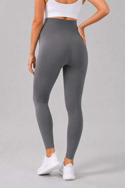 SparkNine Mamaactive zwangerschapslegging - M - grijs - hoge taille - rekbaar - zacht & ademend materiaal - ondersteunend - maternity