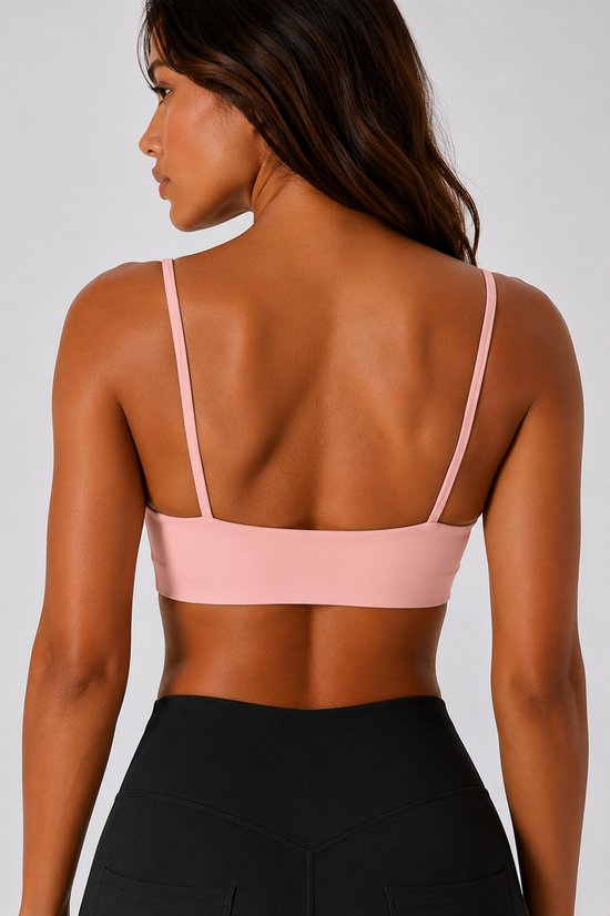 Halter Sportbeha Dames - Cross-Back - Medium Support - Comfortabel & Stevig - Stijlvol